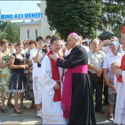 17 august 2008: Administrarea Mirului în Parohia Frumoasa