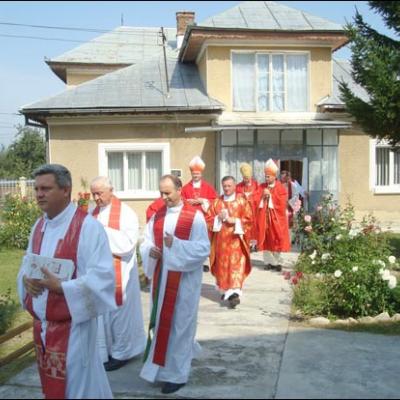 17 august 2008: Administrarea Mirului în Parohia Frumoasa