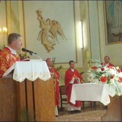 17 august 2008: Administrarea Mirului în Parohia Frumoasa