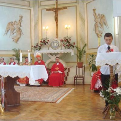 17 august 2008: Administrarea Mirului în Parohia Frumoasa