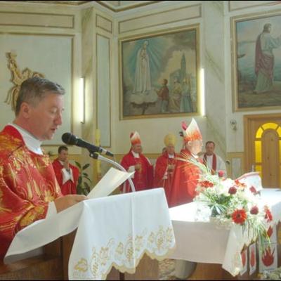 17 august 2008: Administrarea Mirului în Parohia Frumoasa