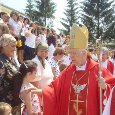 17 august 2008: Administrarea Mirului în Parohia Frumoasa