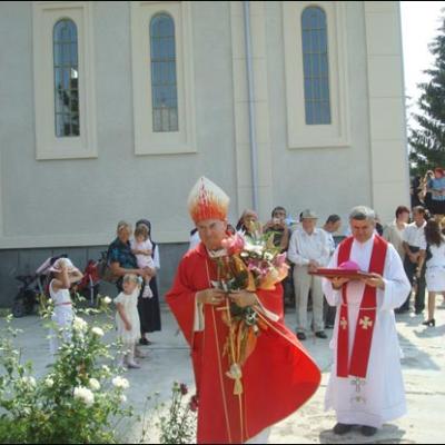 17 august 2008: Administrarea Mirului în Parohia Frumoasa