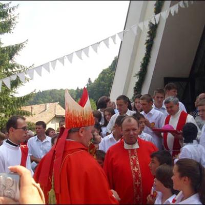 23 august 2008: Slănic Moldova: Administrarea Mirului