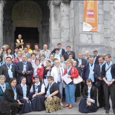 19 august - 4 septembrie 2008: O vizită deosebită la Fecioara Maria de la Lourdes