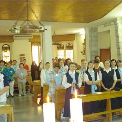 19 august - 4 septembrie 2008: O vizită deosebită la Fecioara Maria de la Lourdes