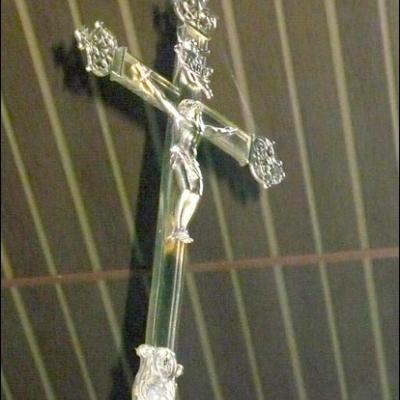 15 septembrie 2008: Iaşi "Sfânta Tereza a Pruncului Isus": Sfinţirea grotei dedicată Fecioarei Maria de la Lourdes şi a statuii papei Ioan Paul al II-lea