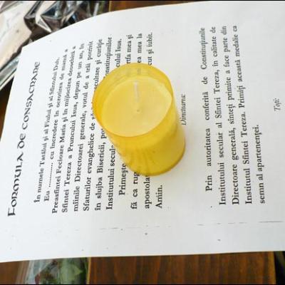 27 septembrie 2008: Iaşi: Întâlnire a terezinelor din România la Casa "Sf. Iosif", cu depunere de voturi