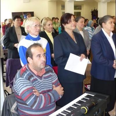 27 septembrie 2008: Iaşi: Întâlnire a terezinelor din România la Casa "Sf. Iosif", cu depunere de voturi