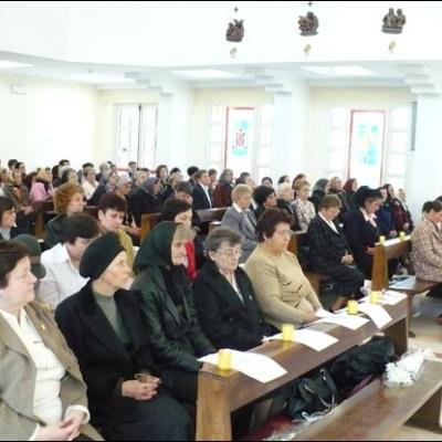27 septembrie 2008: Iaşi: Întâlnire a terezinelor din România la Casa "Sf. Iosif", cu depunere de voturi