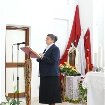 27 septembrie 2008: Iaşi: Întâlnire a terezinelor din România la Casa "Sf. Iosif", cu depunere de voturi