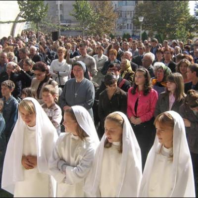 28 septembrie 2008: Iaşi "Sfânta Tereza a Pruncului Isus": Sărbătorirea hramului