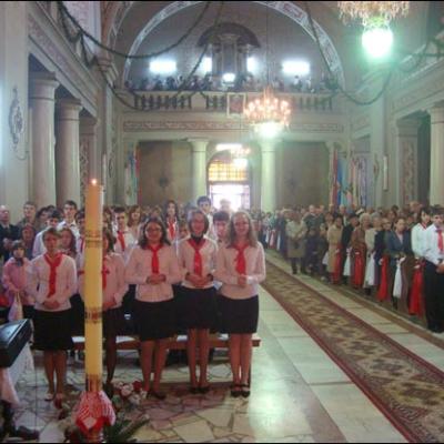 28 septembrie 2008: Administrarea Mirului în Parohia Suceava