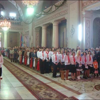 28 septembrie 2008: Administrarea Mirului în Parohia Suceava