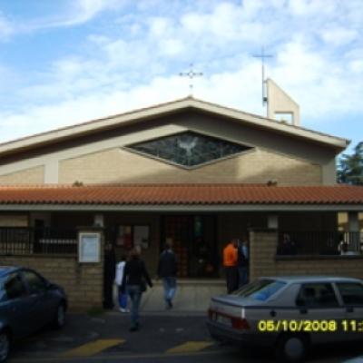 5 octombrie 2008: Roma: Ep. Aurel Percă în vizită la românii catolici