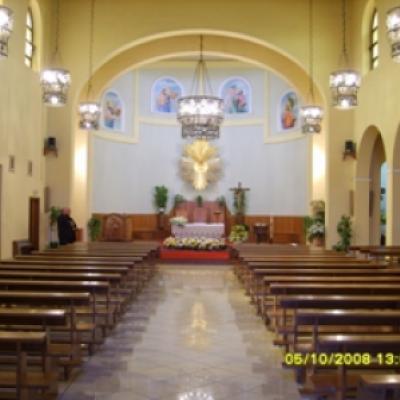 5 octombrie 2008: Roma: Ep. Aurel Percă în vizită la românii catolici