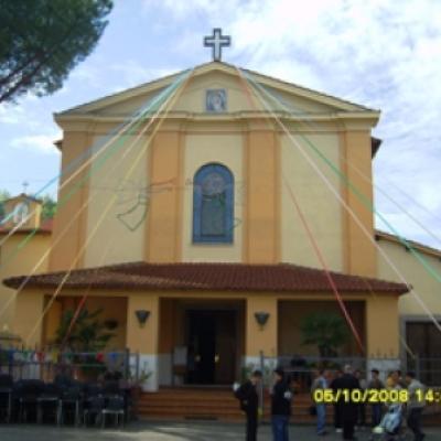 5 octombrie 2008: Roma: Ep. Aurel Percă în vizită la românii catolici