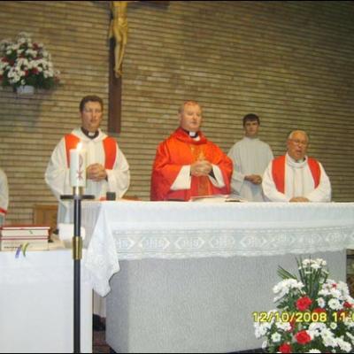 12 octombrie 2008: Administrarea tainei Mirului la Zaragoza (Spania)