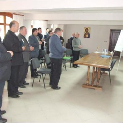 13-17 octombrie 2008: Luncani: S-a încheiat a V-a serie de exerciţii spirituale pentru preoţi