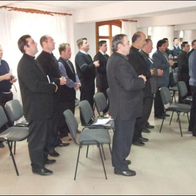 13-17 octombrie 2008: Luncani: S-a încheiat a V-a serie de exerciţii spirituale pentru preoţi