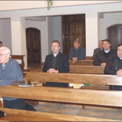 13-17 octombrie 2008: Luncani: S-a încheiat a V-a serie de exerciţii spirituale pentru preoţi