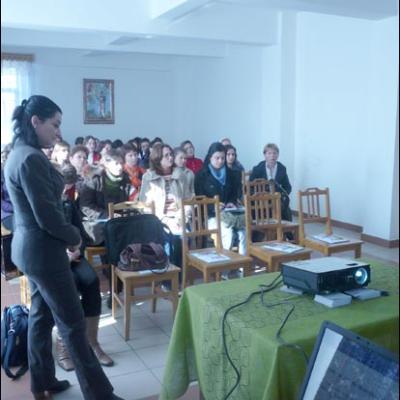 18 octombrie 2008: Oneşti (Caritas): Pelerinaj al angajaţilor şi voluntarilor din cadrul SID