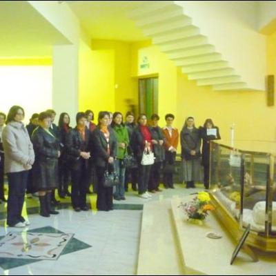 18 octombrie 2008: Oneşti (Caritas): Pelerinaj al angajaţilor şi voluntarilor din cadrul SID