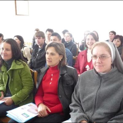 18 octombrie 2008: Oneşti (Caritas): Pelerinaj al angajaţilor şi voluntarilor din cadrul SID