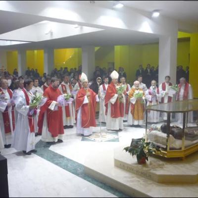18 octombrie 2008: Oneşti (Caritas): Pelerinaj al angajaţilor şi voluntarilor din cadrul SID