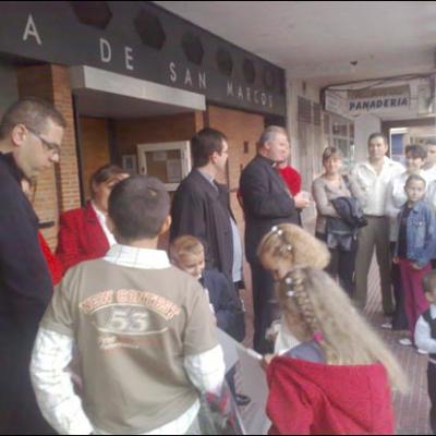19 octombrie 2008: Madrid: Vizita PS Aurel Percă la comunitatea catolică românească
