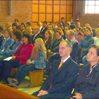 19 octombrie 2008: Madrid: Vizita PS Aurel Percă la comunitatea catolică românească
