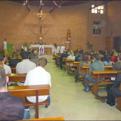 19 octombrie 2008: Madrid: Vizita PS Aurel Percă la comunitatea catolică românească