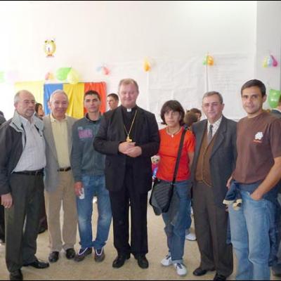 19 octombrie 2008: Madrid: Vizita PS Aurel Percă la comunitatea catolică românească
