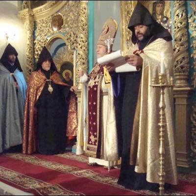 26 octombrie 2008: Iaşi: Sfinţirea bisericii armene