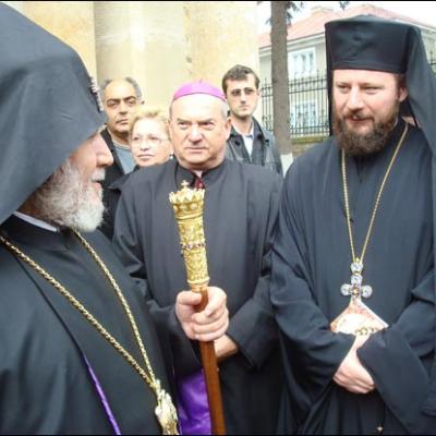 26 octombrie 2008: Iaşi: Sfinţirea bisericii armene