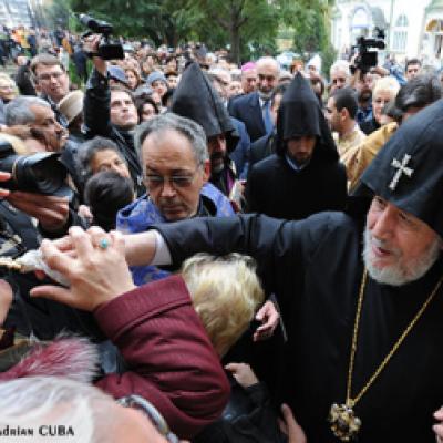 26 octombrie 2008: Iaşi: Sfinţirea bisericii armene (FOCUS)