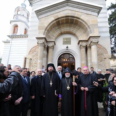 26 octombrie 2008: Iaşi: Sfinţirea bisericii armene (FOCUS)