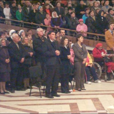 28 octombrie 2008: Bacău: Mandat misionar pentru trei tineri