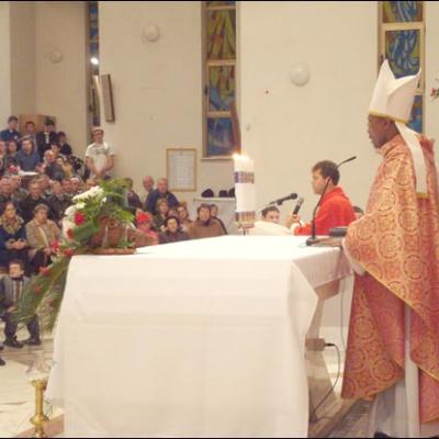 28 octombrie 2008: Bacău: Mandat misionar pentru trei tineri