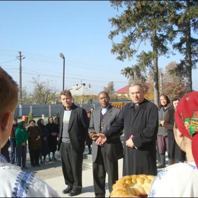 28 octombrie 2008: Butea: Încheierea lunii misiunilor în prezenţa unui oaspete din Kenya