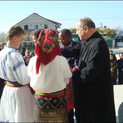 28 octombrie 2008: Butea: Încheierea lunii misiunilor în prezenţa unui oaspete din Kenya