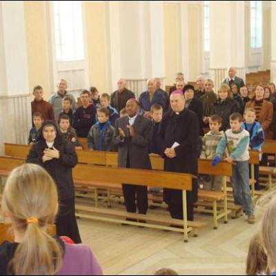 28 octombrie 2008: Butea: Încheierea lunii misiunilor în prezenţa unui oaspete din Kenya