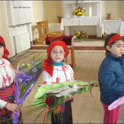 28 octombrie 2008: Butea: Încheierea lunii misiunilor în prezenţa unui oaspete din Kenya