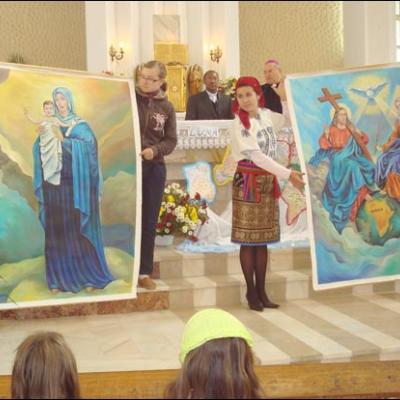 28 octombrie 2008: Butea: Încheierea lunii misiunilor în prezenţa unui oaspete din Kenya