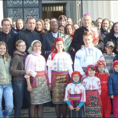 28 octombrie 2008: Butea: Încheierea lunii misiunilor în prezenţa unui oaspete din Kenya
