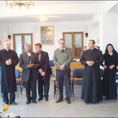 28 octombrie 2008: Butea: Încheierea lunii misiunilor în prezenţa unui oaspete din Kenya