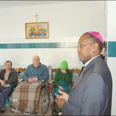 28 octombrie 2008: Butea: Încheierea lunii misiunilor în prezenţa unui oaspete din Kenya