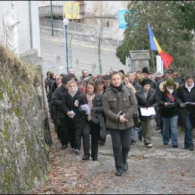 29-30 noiembrie 2008: Din Torino în pelerinaj la Lourdes