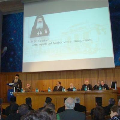 5 decembrie 2008: Iaşi: Conferinţa "Text şi discurs religios" - ziua I