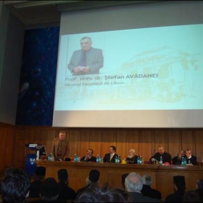 5 decembrie 2008: Iaşi: Conferinţa "Text şi discurs religios" - ziua I